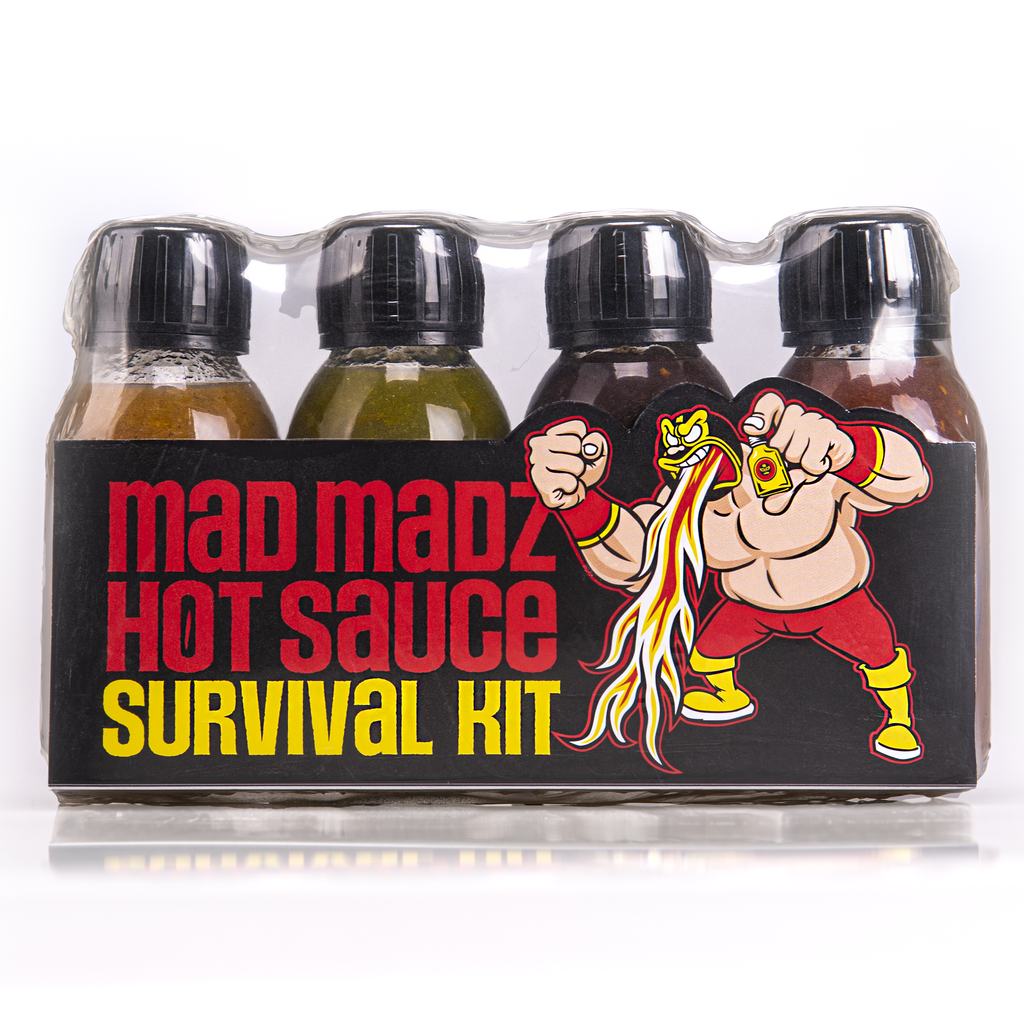 Mad Madz Survival Kit - Hot sauce gift set